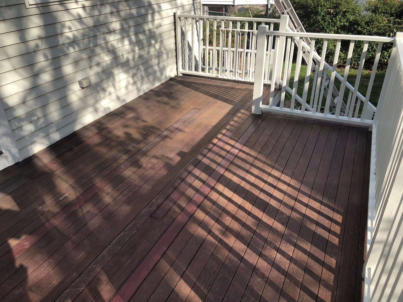 Deck Paint Before