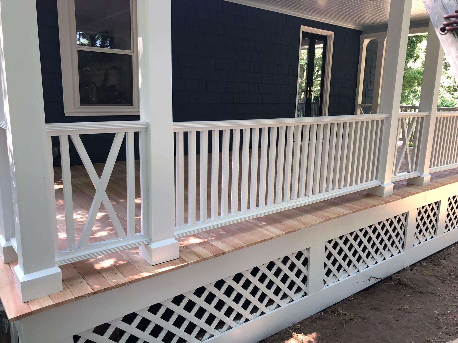new carpentry deck build - after