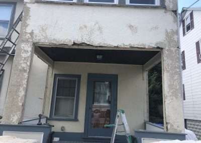 Exterior painting before
